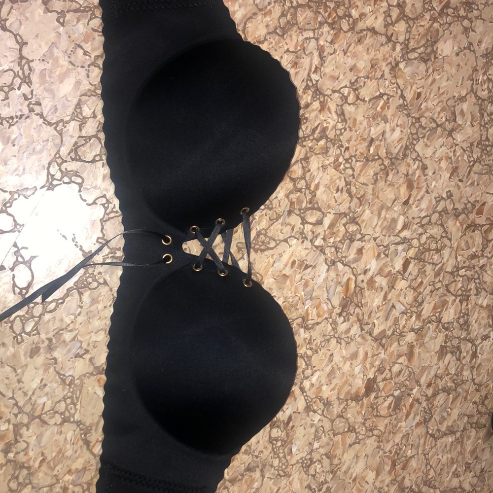 NEVER WORN Black Strapless SHEIN Bra